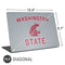 Washington State University Logo Universal Laptop 16.6in (13.4 x 9.7in) Skin